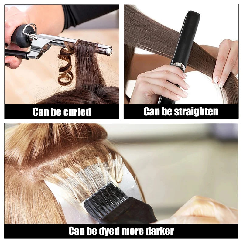 Natural Water Wave I Tip Human Hair Extensions for Women