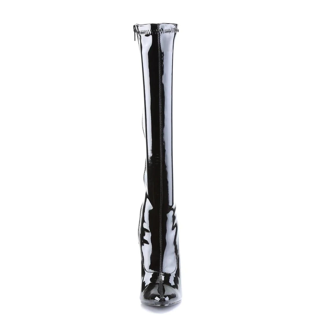 Patent Leather Stiletto Knee High Boots