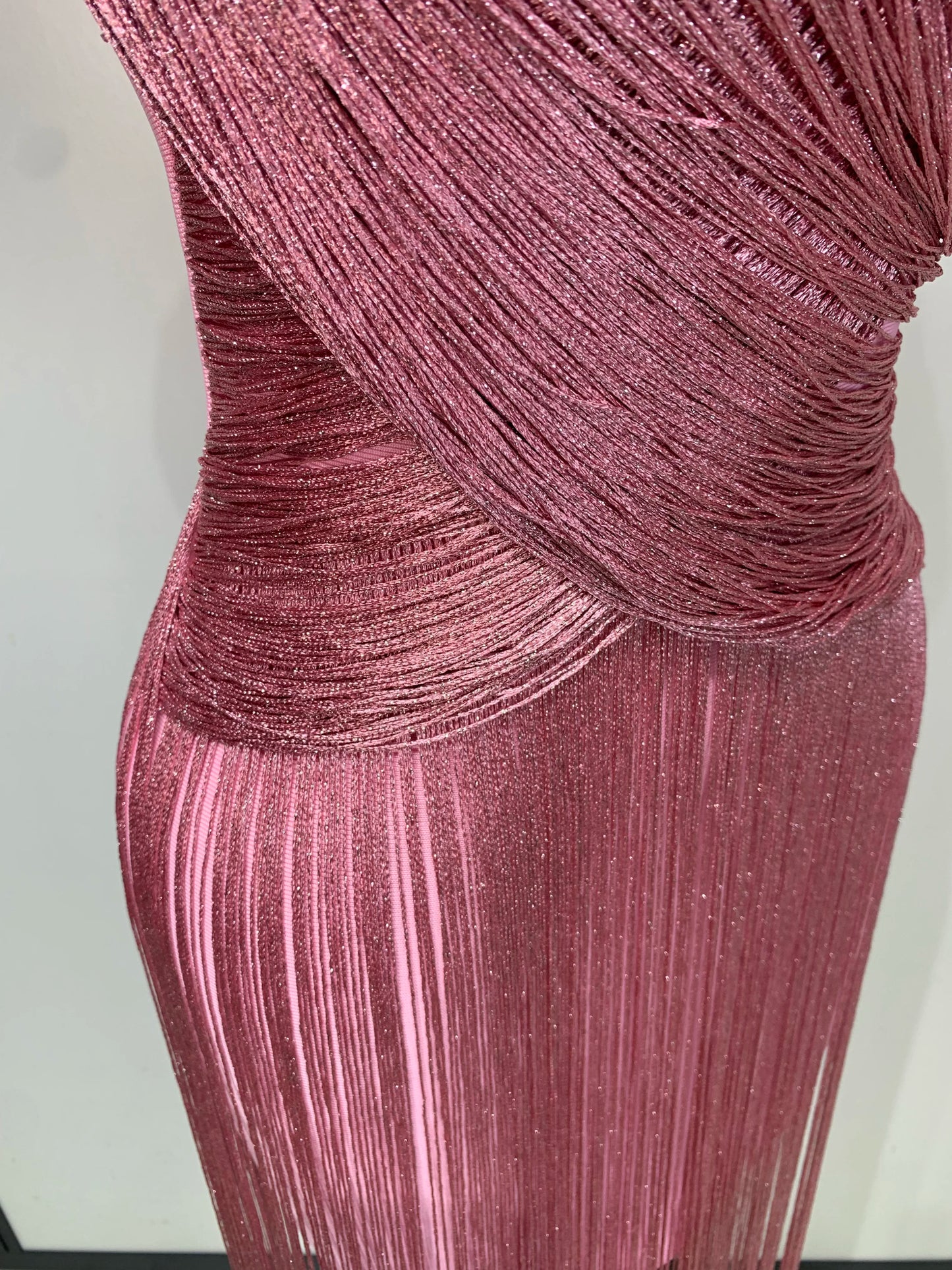 Women Sexy Sleeveless Tassel Bodycon Bandage Dresses Celebrity Elegant Evening Party Nightclub Luxury Birthday Cocktail Dress
