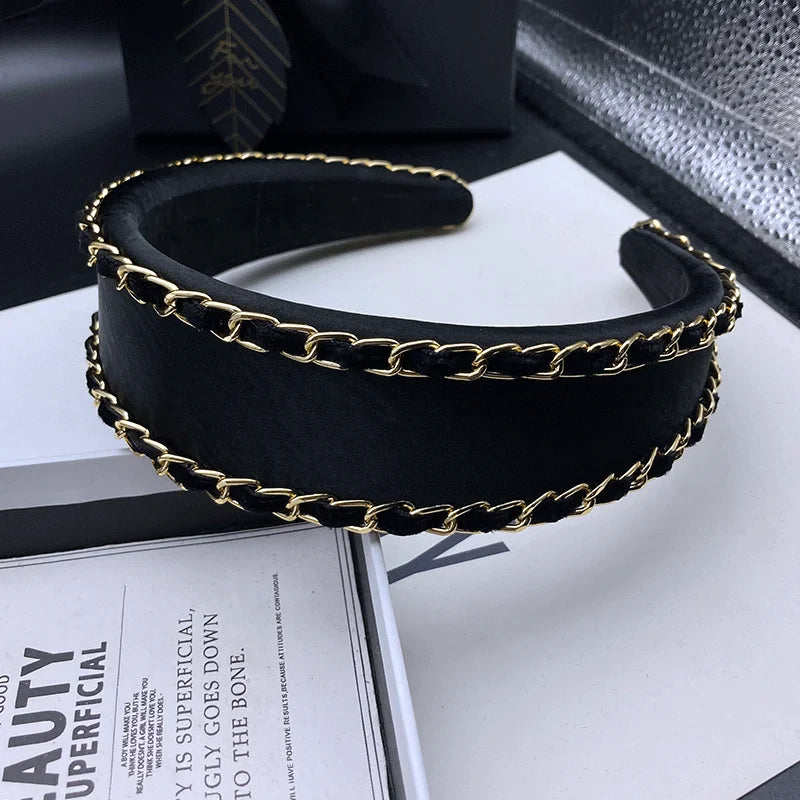 Wide Edge Volumizing Hair Headband with Secure Hold for Women