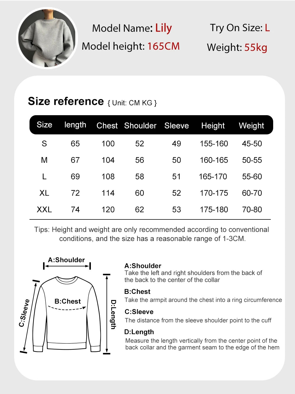 I'M Okay Letter Printed Sweatshirts Womens Autumn Winter Casual Hoodie Fleece Warm Crewneck Pullovers Street Loose Woman Clothes
