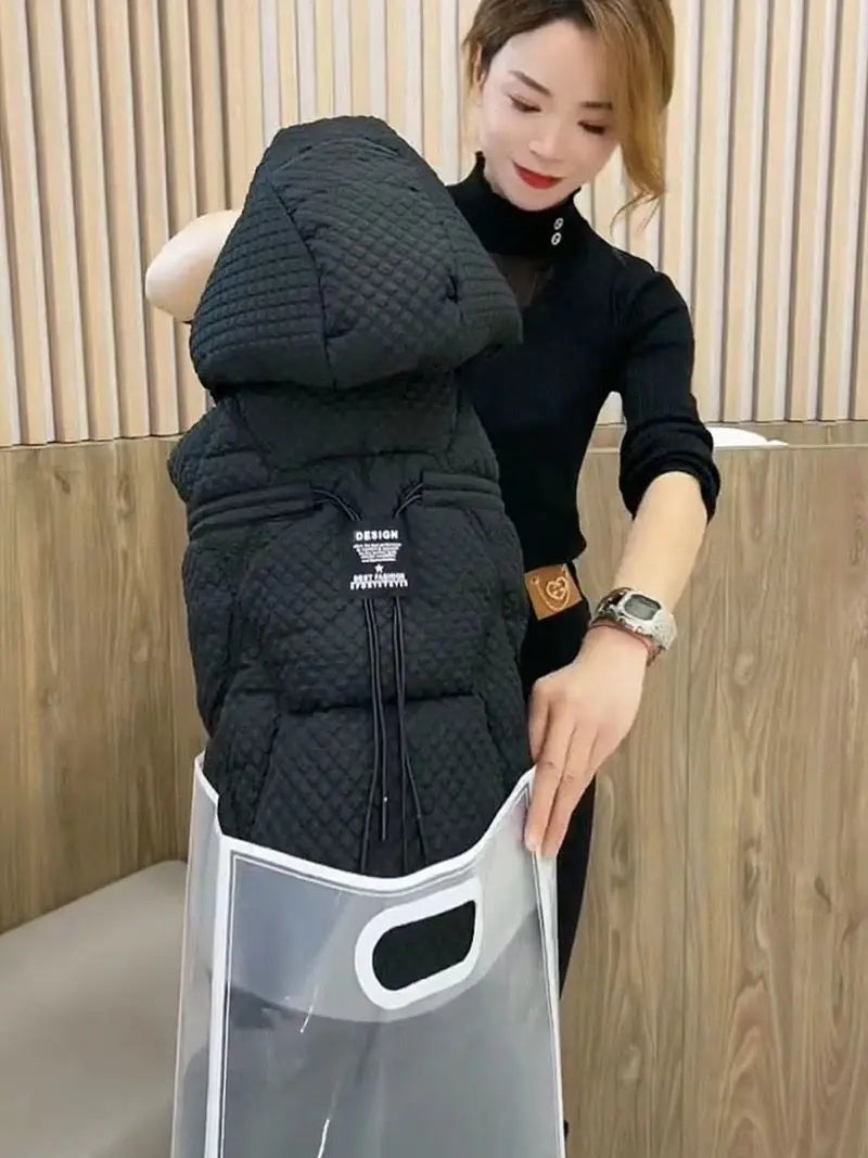 Insulated Hooded Cotton Jacket
