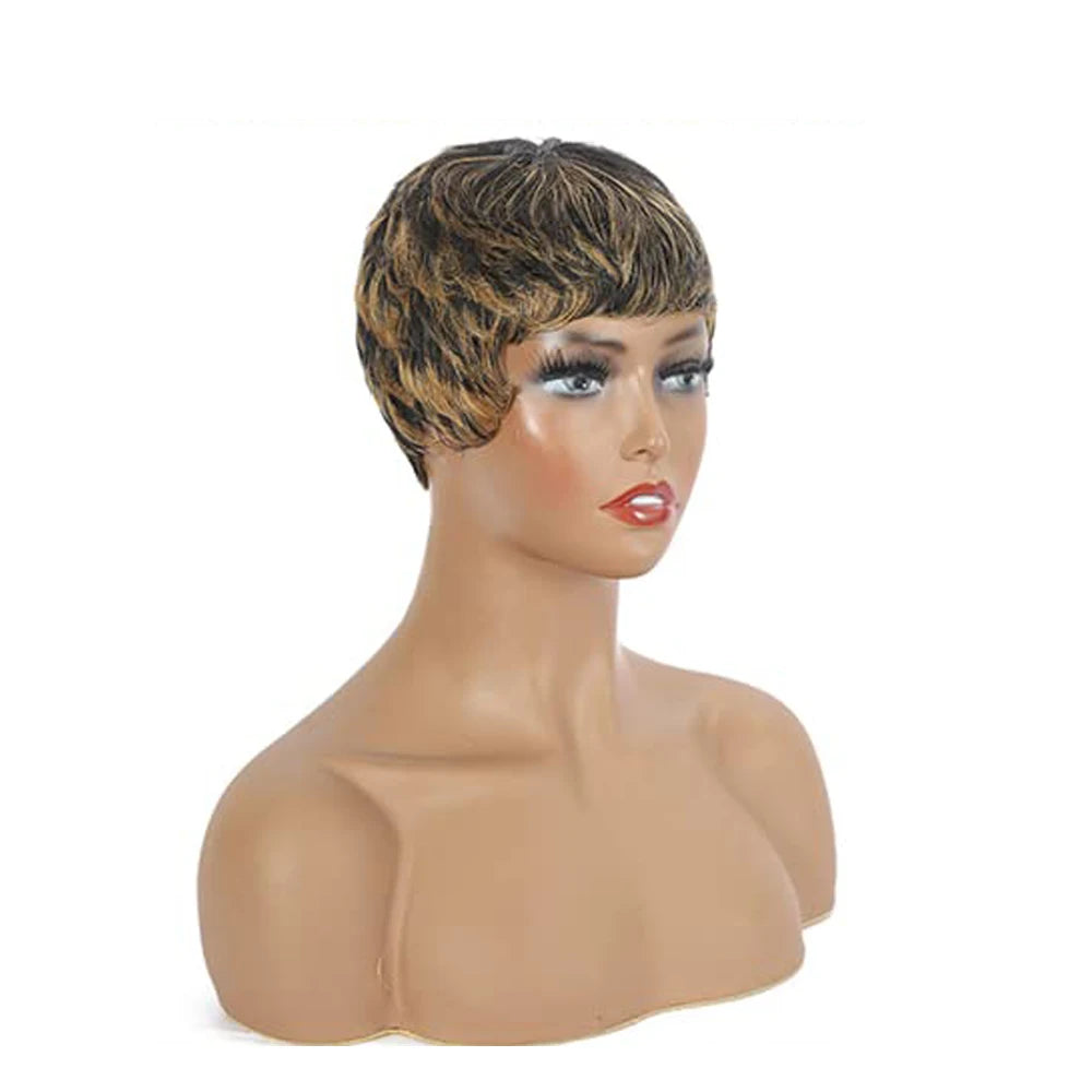 Short Red Hair Wig Synthetic Short Wigs for Black Women Short Haircut Wig Short Red for Women