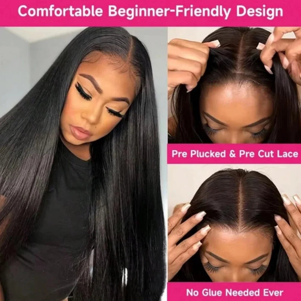 Straight Brazilian Lace Front Human Hair Wig for Women
