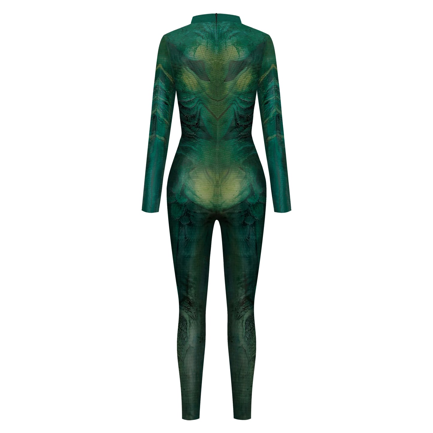 Vivid Animal Print Allover Zentai Bodysuit for Women