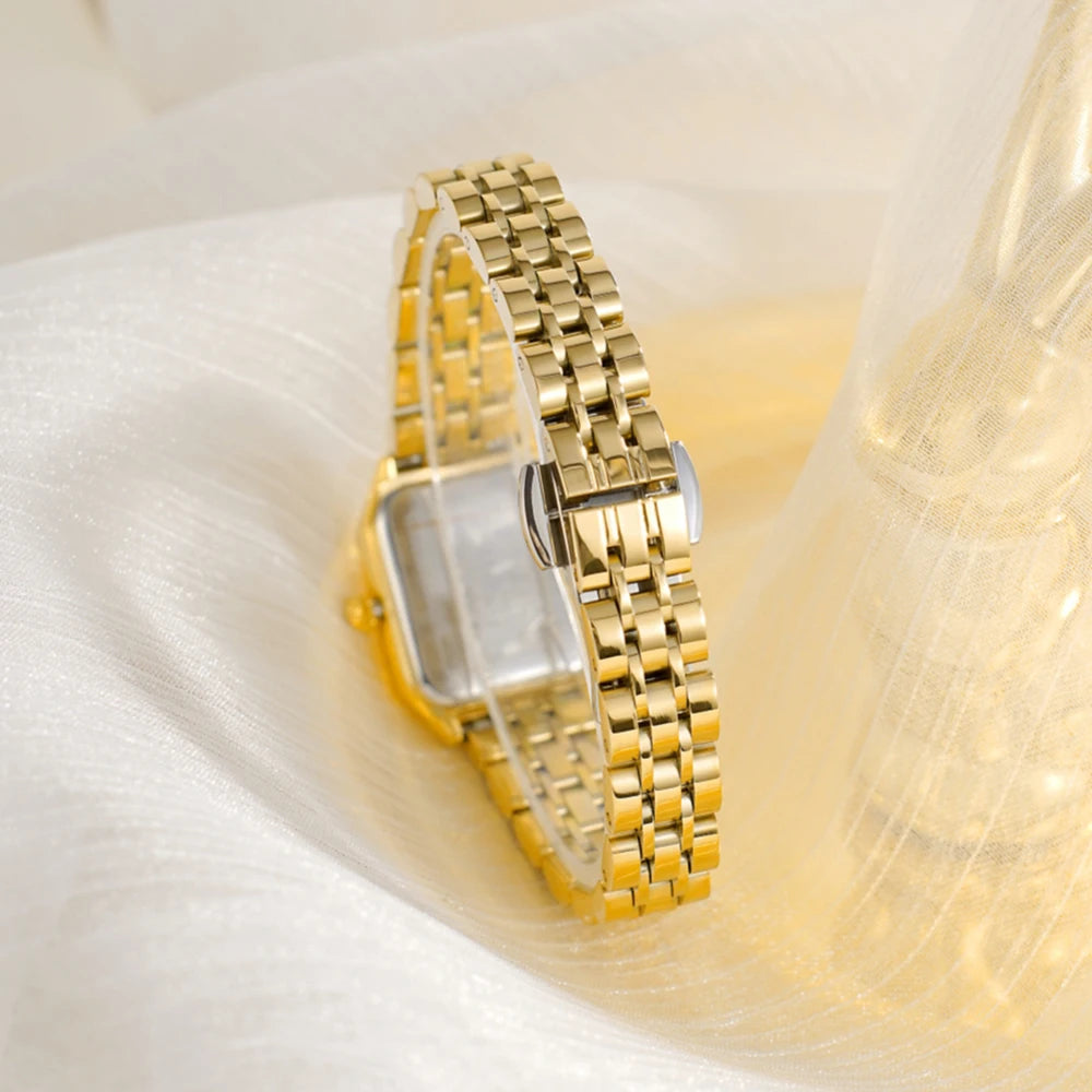 Vintage Square Quartz Women's Watch