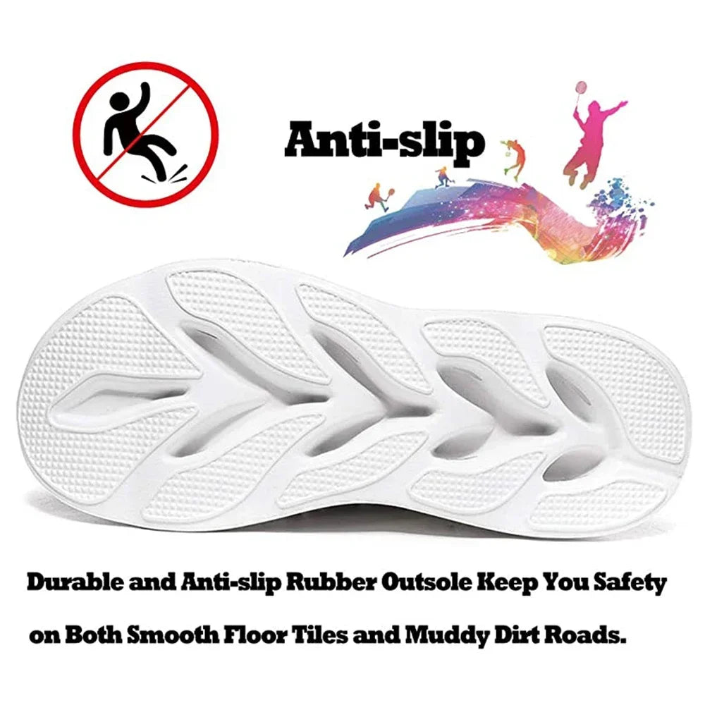 Cute Cartoon Print Lace-Up Nursing Shoes for Women
