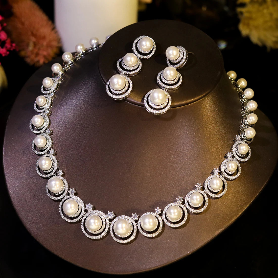Crystal Bridal Jewelry Set