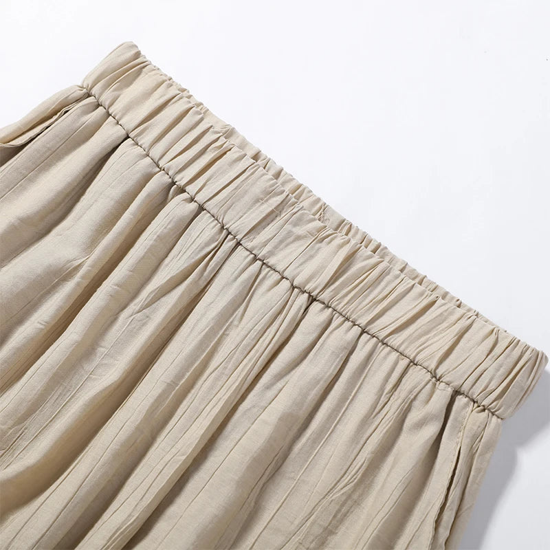 Beaded Halter Top And Lantern Pants Two Piece Set for Women