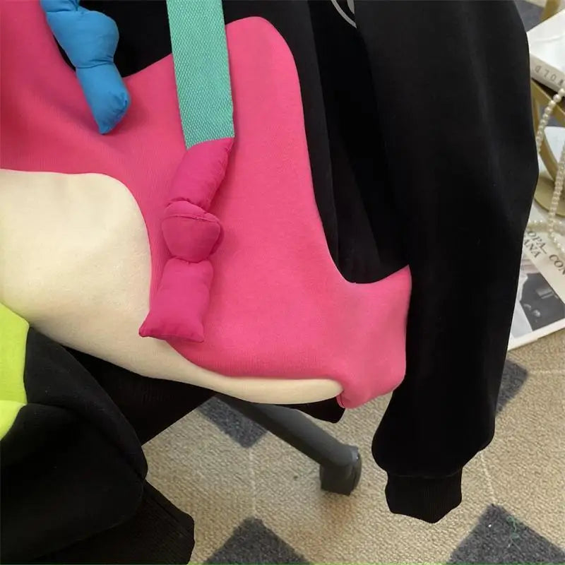 Casual Relaxed Fit Mid Length Cotton Hoodie for Women