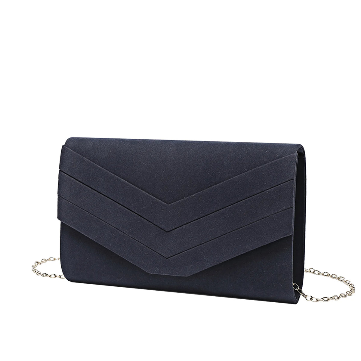 Sequined Velvet Chain Evening Clutch Bag for Women