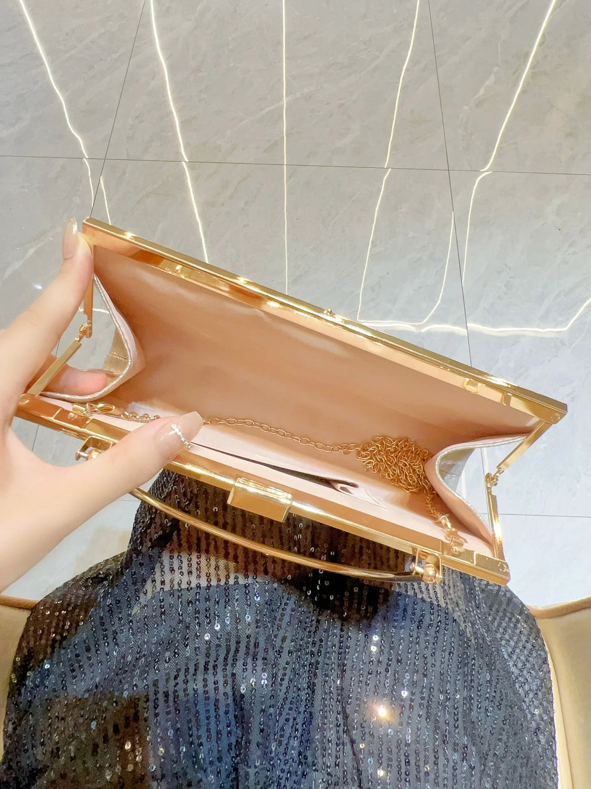 New Evening Women's Bag Luxury Brand Shiny Mini Handbag Colorful Diamond Large Capacity Mini Women's Shoulder Bag High Quality