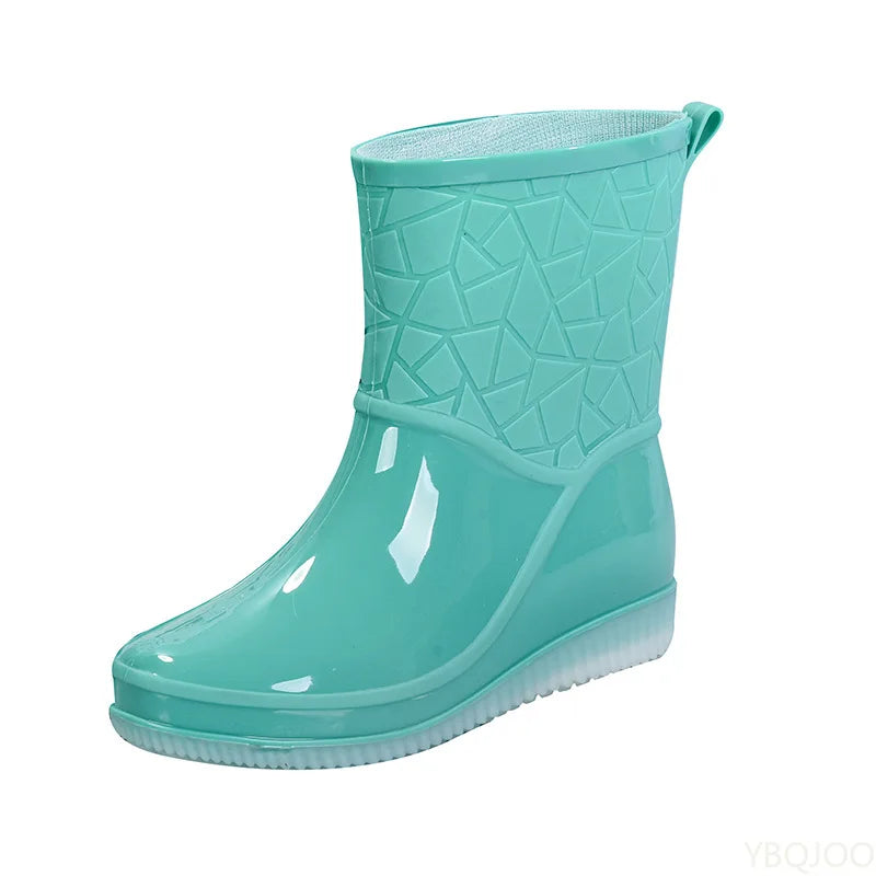 Stylish Waterproof Wedge Boots