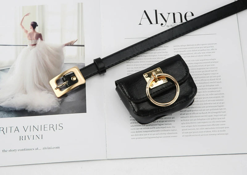 Minimalist Geometric Buckle Casual Belt for Women