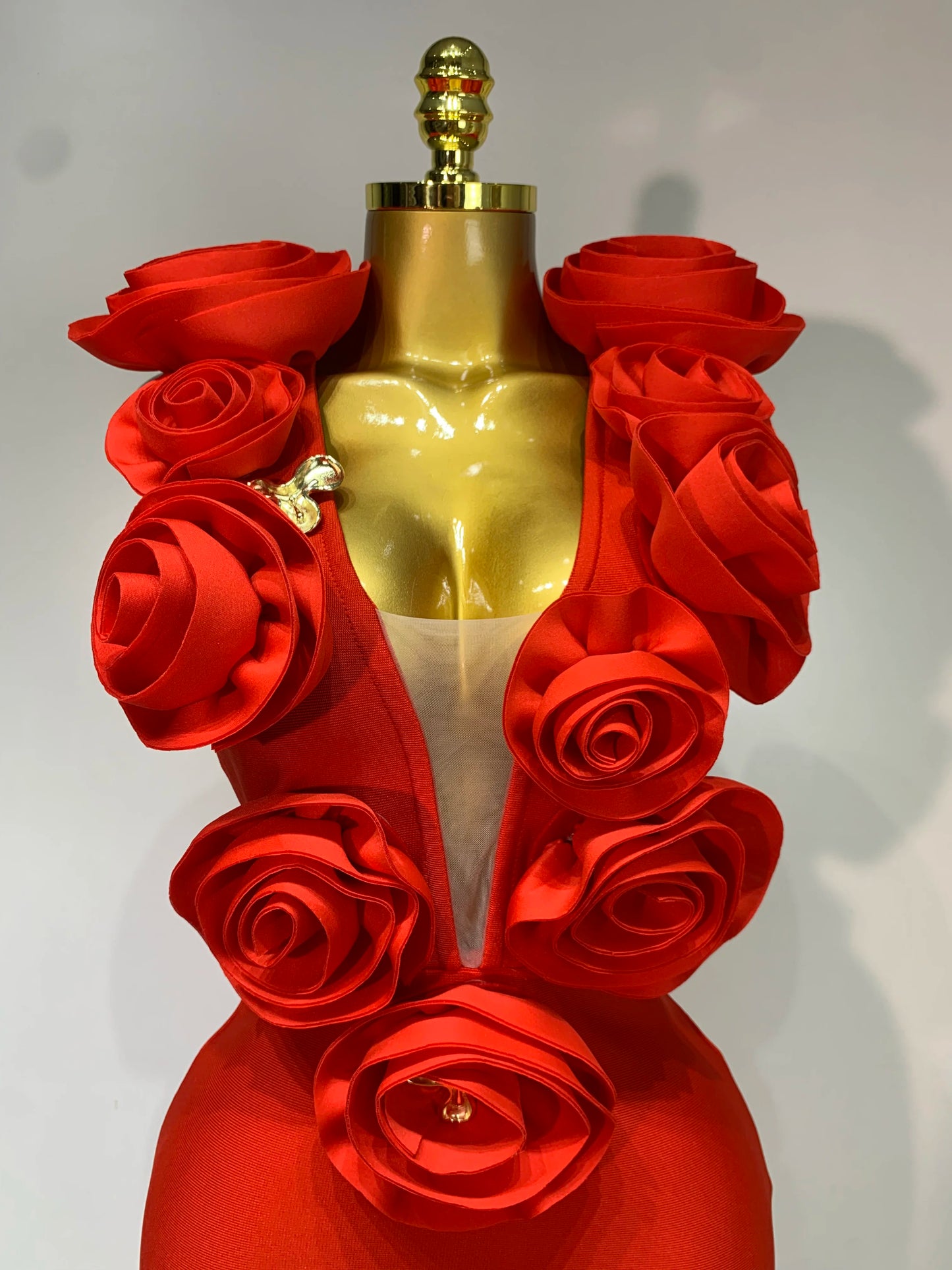 2025 New Fashion 3D Flower Sleeveless Bodycon Bandage Dress Women Celebrity Elegant Party Club Luxury Birthday Dress Vestidos ﻿