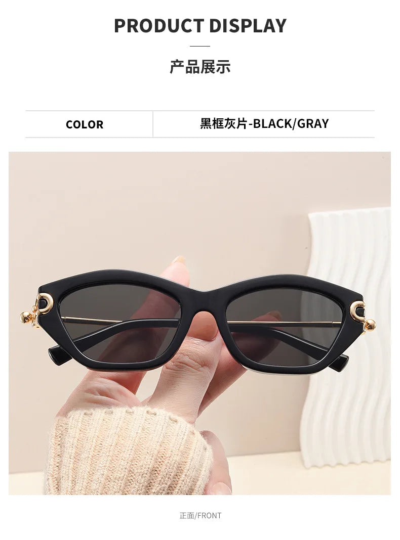 Knot Detail Cat Eye Sunglasses