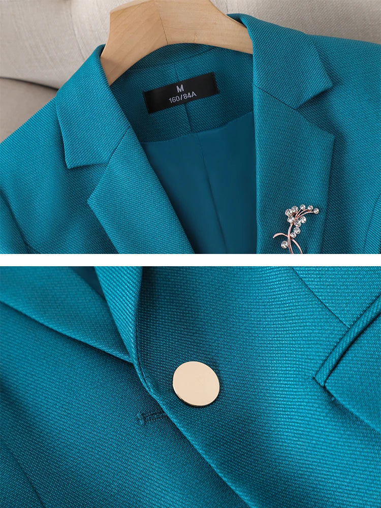 Slim Fit Blazer And Pant Suit