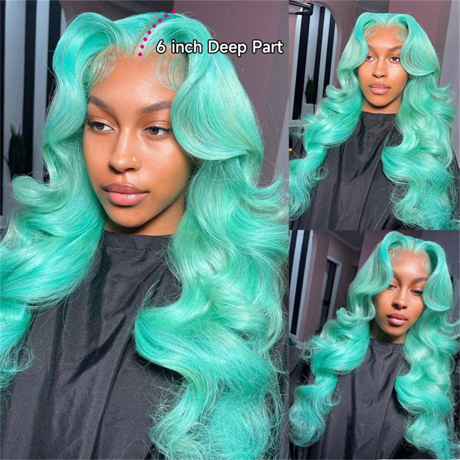 Vibrant Body Wave Lace Front Human Hair Wig for Women
