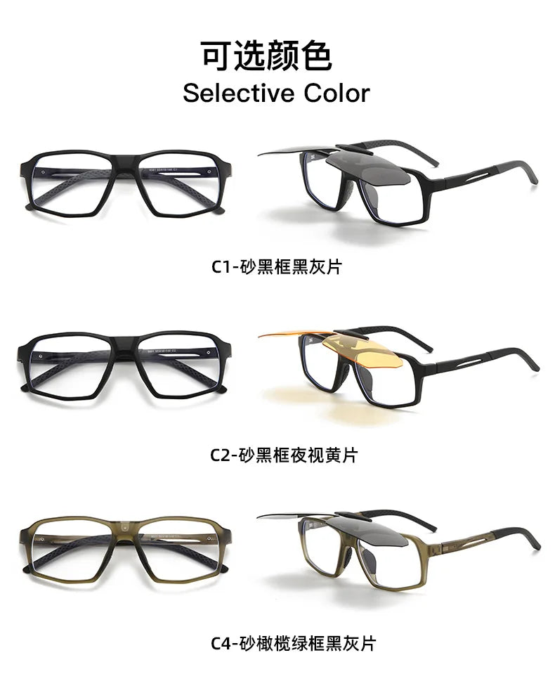 Polarized Clip On Flip Up Reading Glasses for Women
