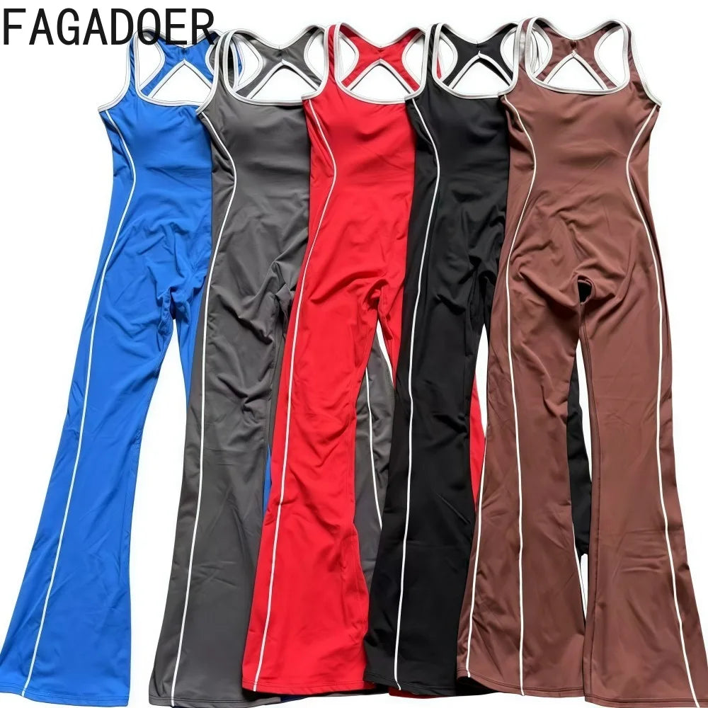 Casual Two Piece Jacket And Jumpsuit Set for Women
