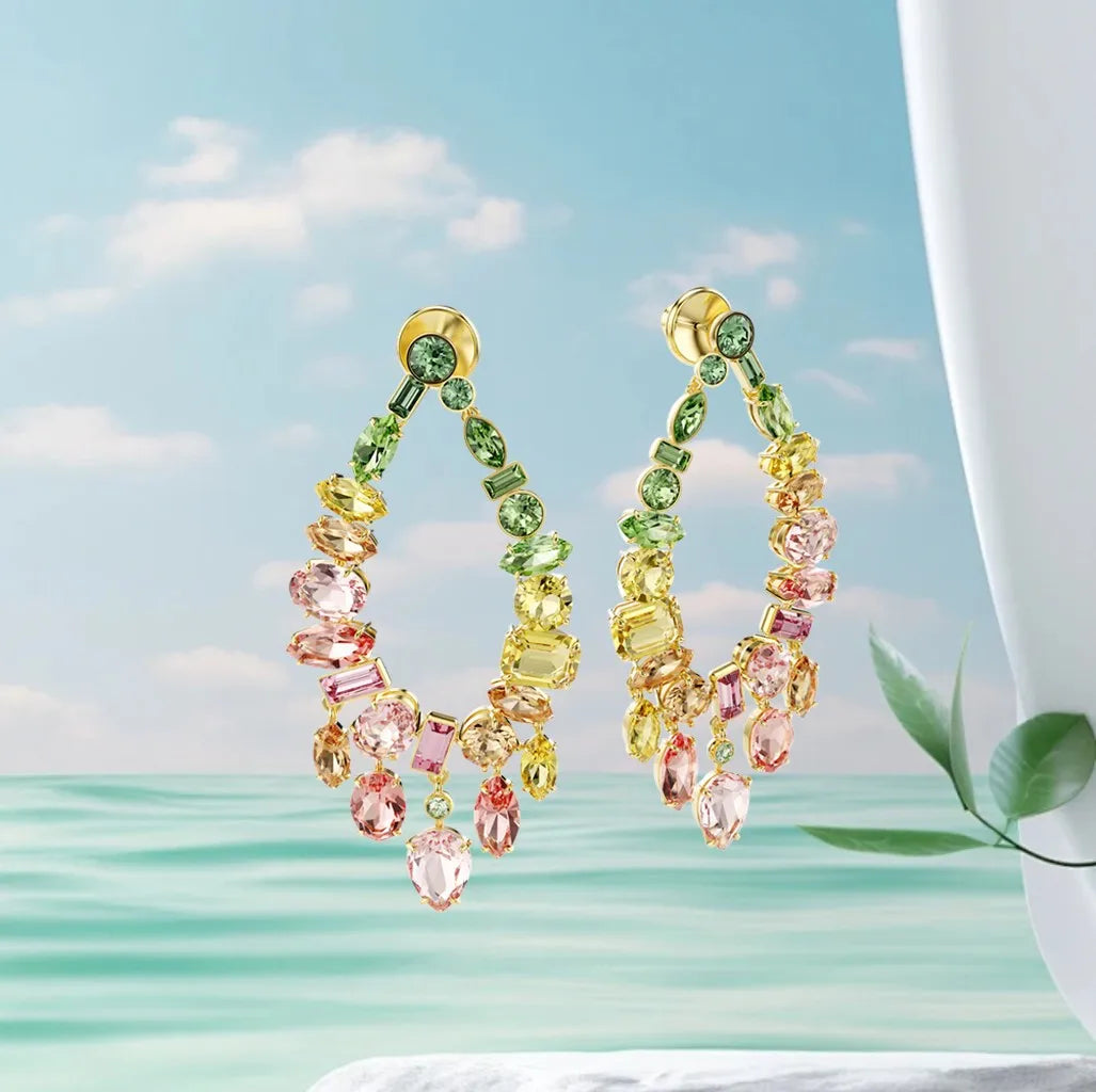 Mixed Cut Crystal Jewelry Set