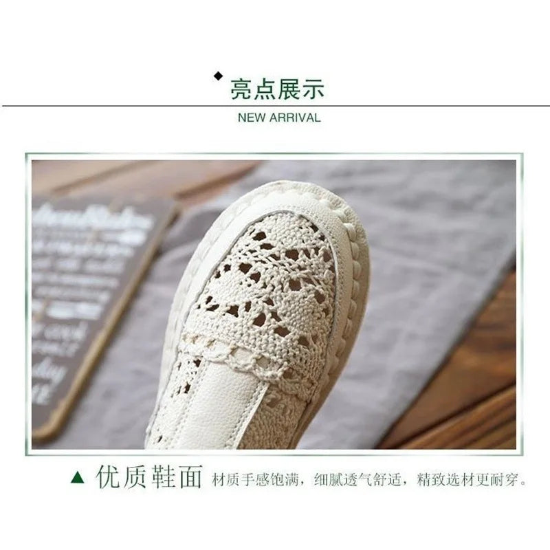 Breathable Mesh Summer Casual Walking Boots for Women