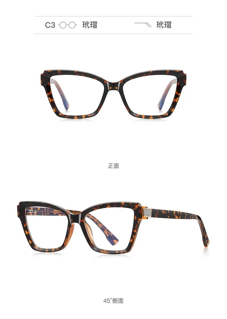 Ultralight Blue Light Blocking Reading Glasses for Women