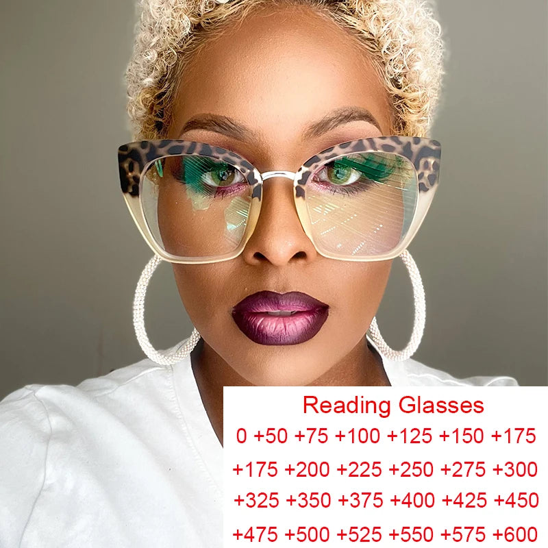 Retro Cat Eye Blue Light Reading Glasses for Women