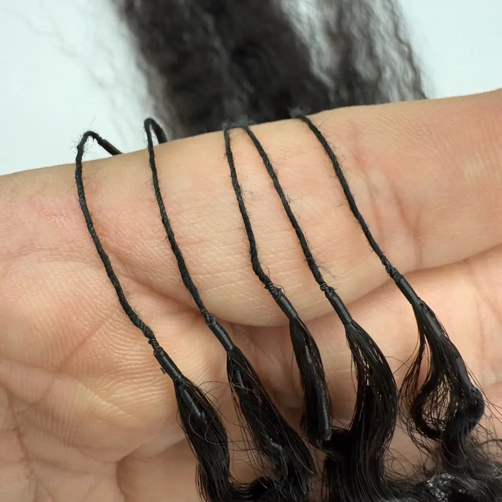 Pre Separated Deep Curly Crochet Hair Extensions For Women