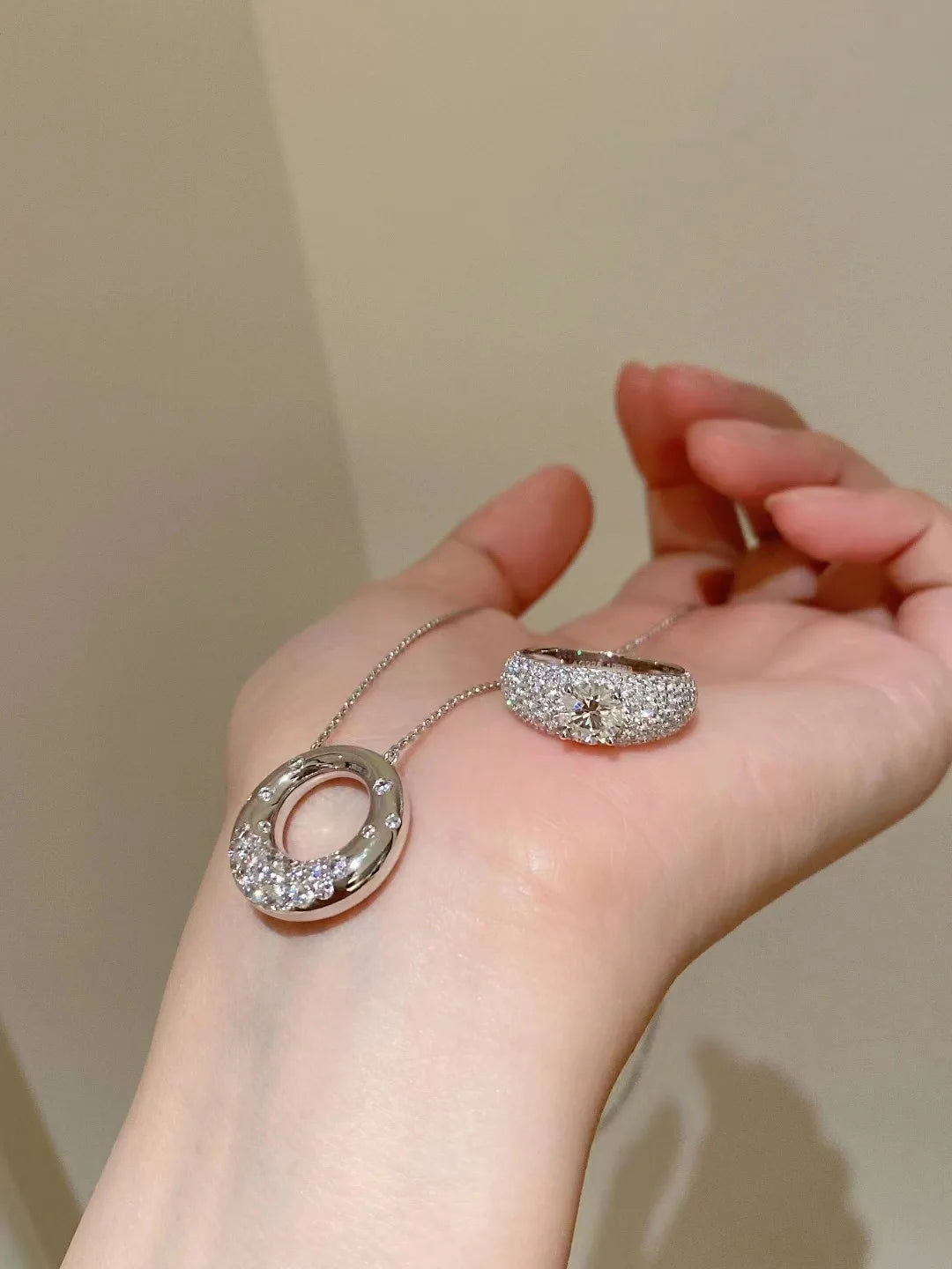 PANSYSEN 925 Sterling Silver Sparkling Pink Sapphire High Carbon Diamond Pendant Necklace 18K Gold Plated Wedding Party Jewelry