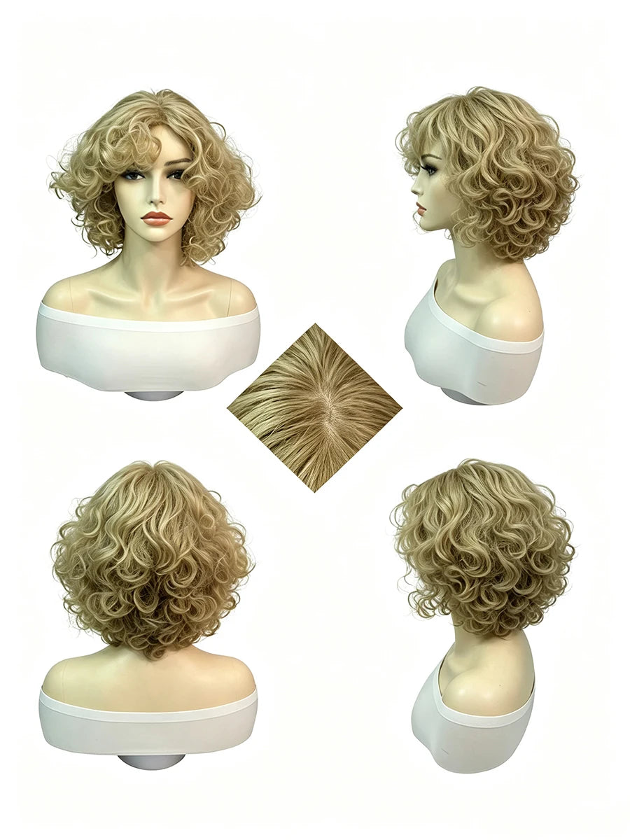Short Water Wave Synthetic Wig