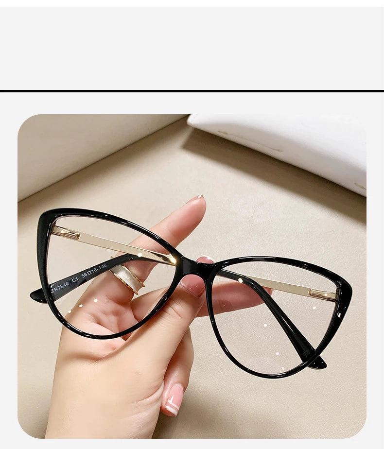 Gradient Frame Fashion Glasses
