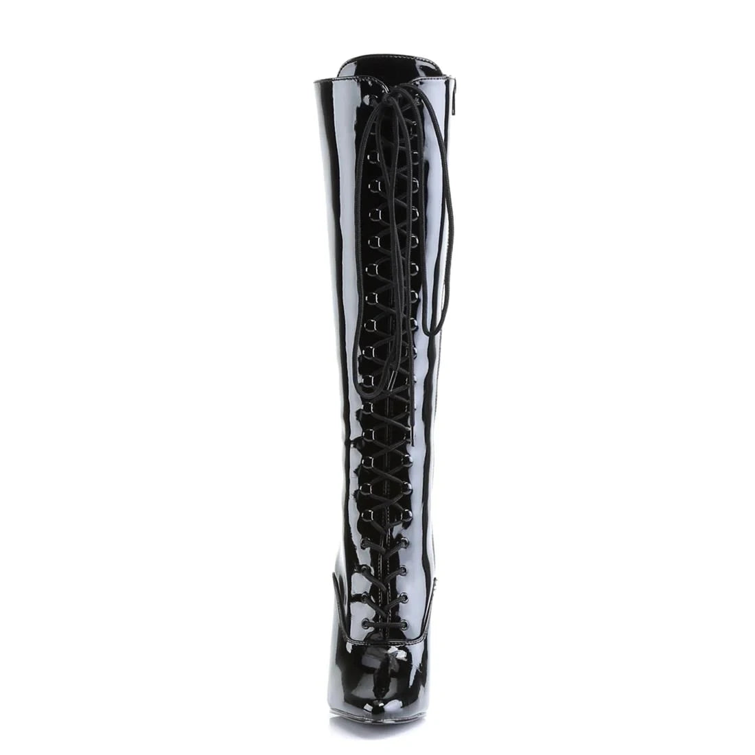 Patent Leather Stiletto Knee High Boots