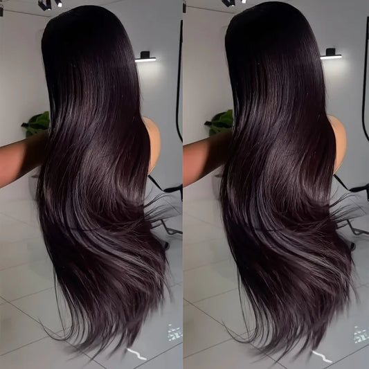 Glueless HD Straight Remy Human Hair Wig for Women