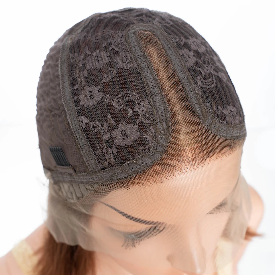 Short Pixie Straight Lace Front Human Hair Wig for Women