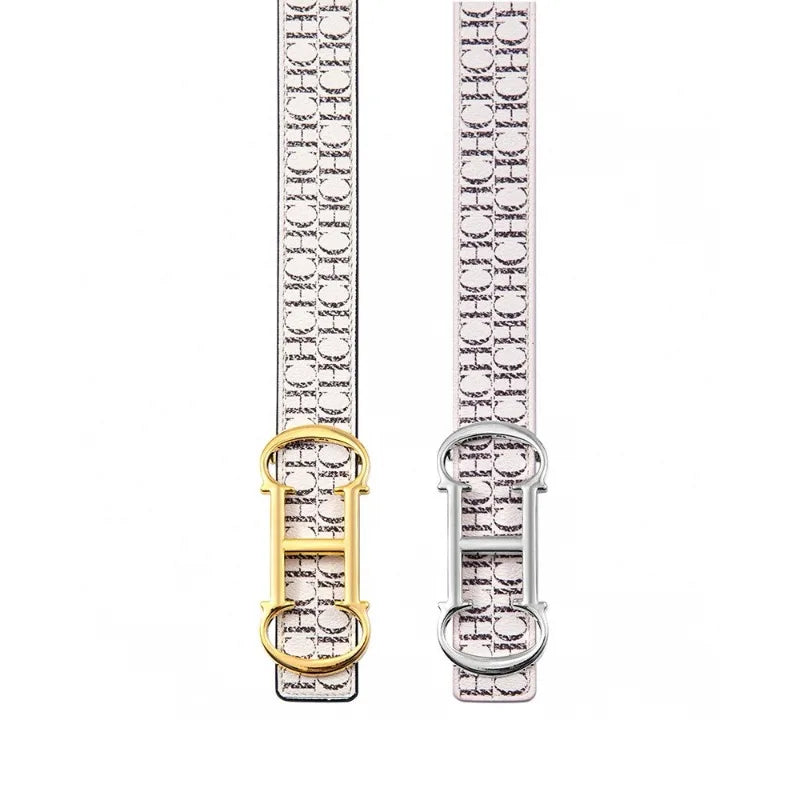 Adjustable Casual PU Waist Belt With Gift Box for Women
