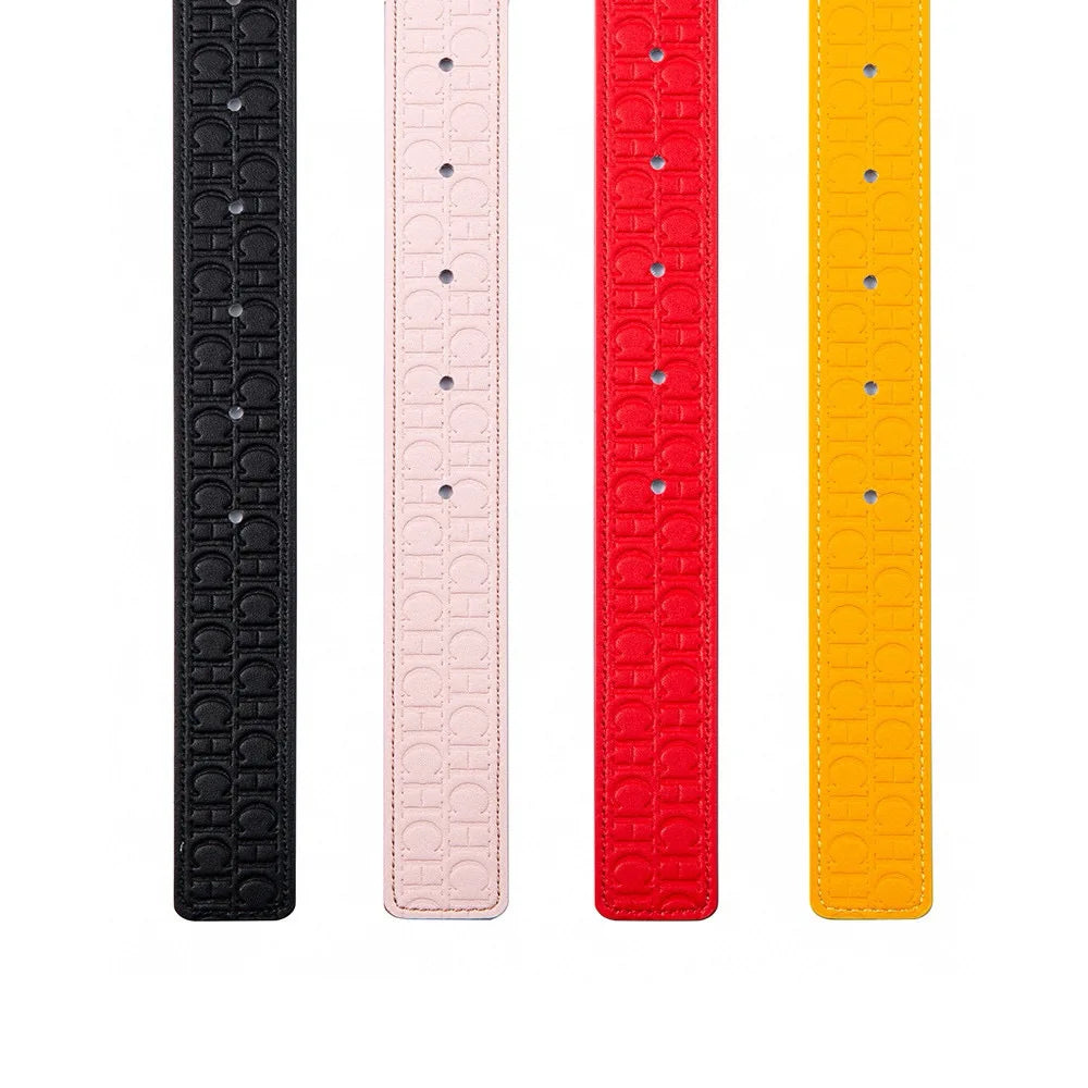 Adjustable Casual PU Waist Belt With Gift Box for Women