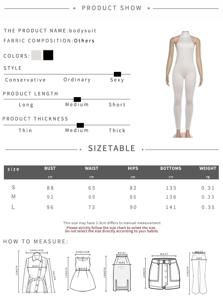 Peach Backless Halter Skinny Fit Jumpsuit for Women