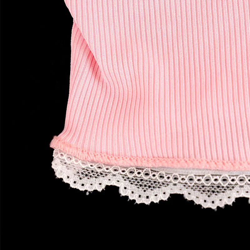 Bow Pleated Two-Piece Skirt Set