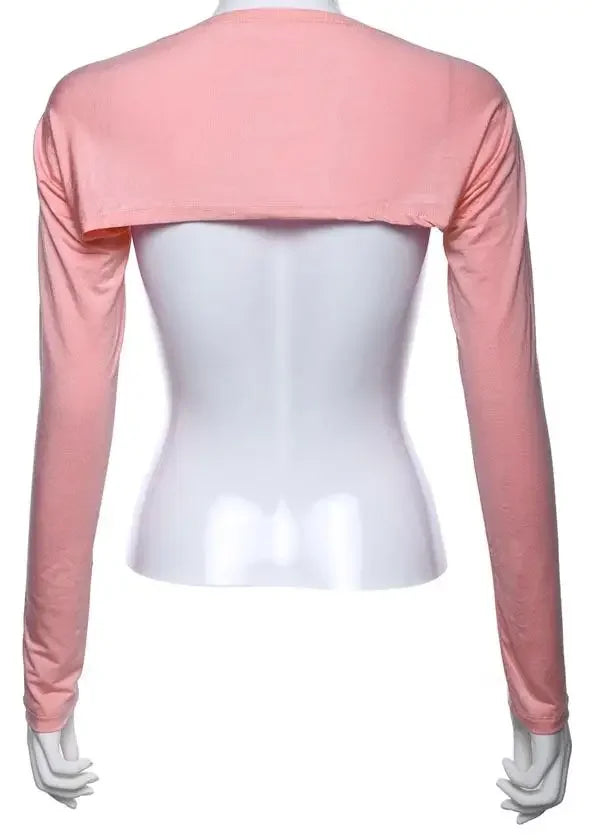 Lightweight Sun Protection Arm Cover Shrug for Women