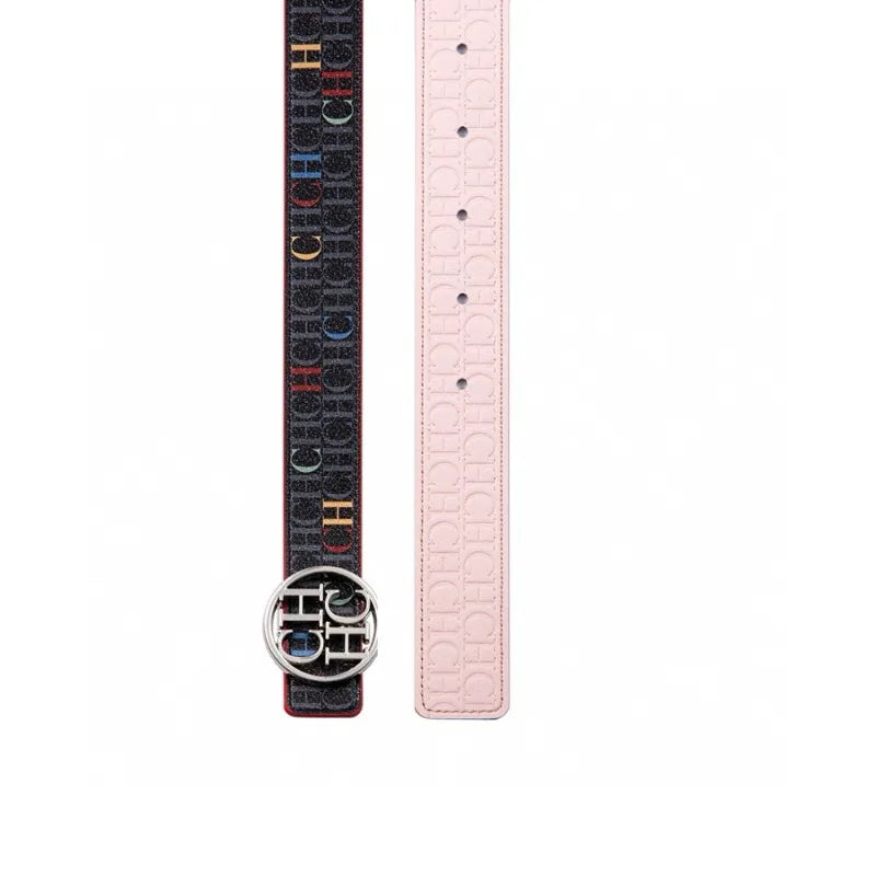 Adjustable Faux Leather Waist Belt