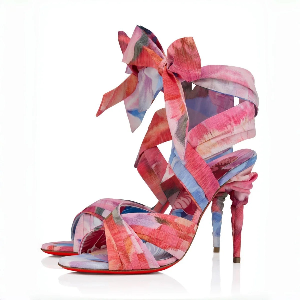 Elegant Glitter High Heel Stiletto Sandals for Women