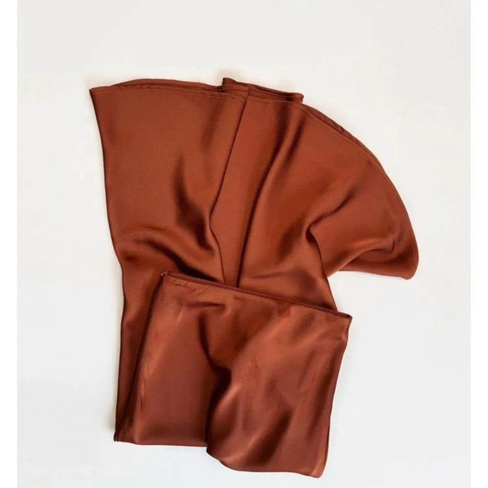 Chic Solid Color High-Waisted Fishtail Skirt for Women