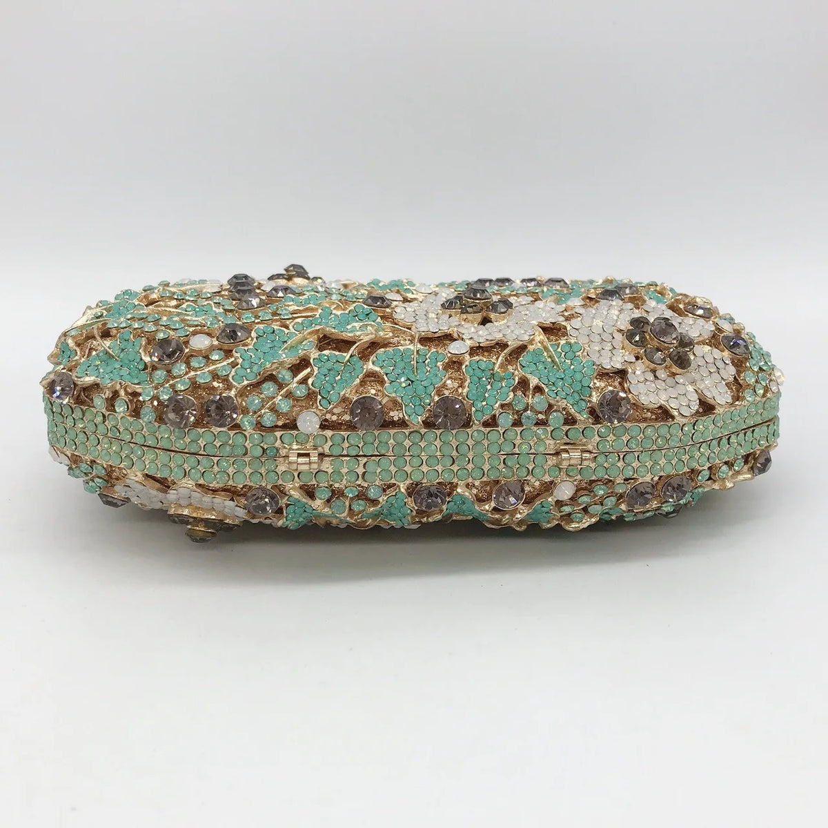 Sparkling Rhinestone Crystal Evening Clutch Bag for Women