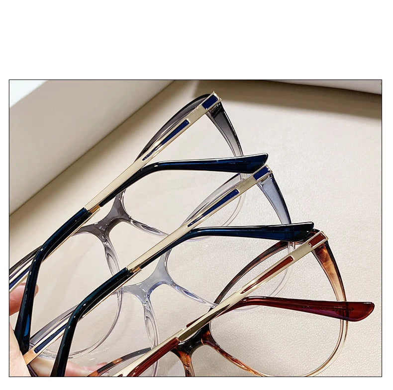 Gradient Frame Fashion Glasses