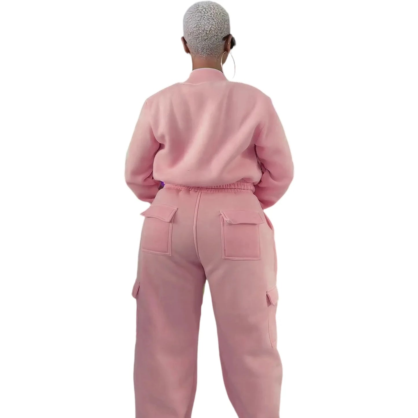 Fall Warm Two Piece Activewear Set