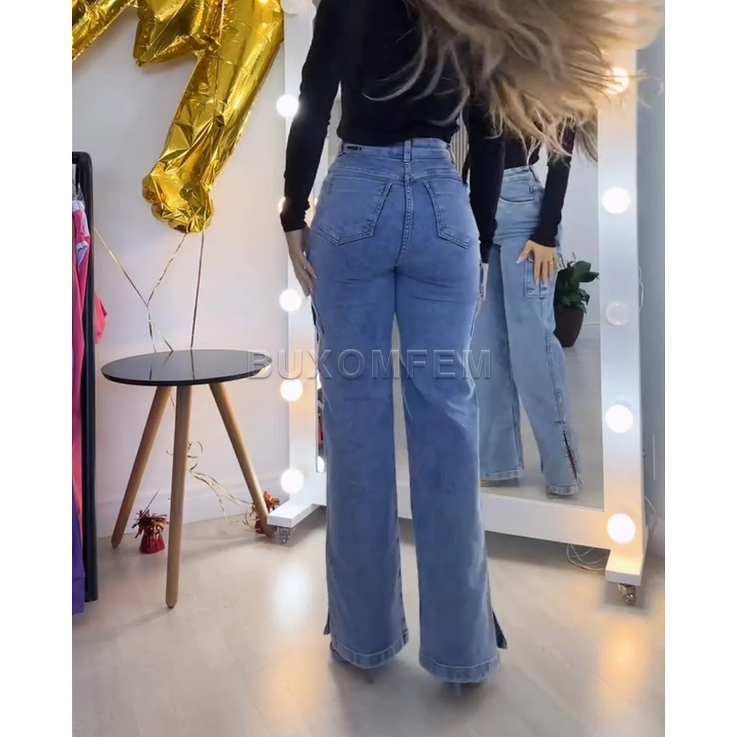2025 Women's Wide Leg Pants New High Waist Trousers Y2k Streetwear Baggy Pants for Large Sizes New Stylish Bottoms Outwear