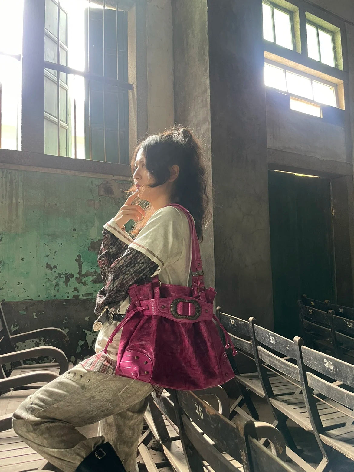 Original Designer Brand Made Old Underarm Bag Large Capacity Tote Crossbody Bags for Women Bolsos Mujer