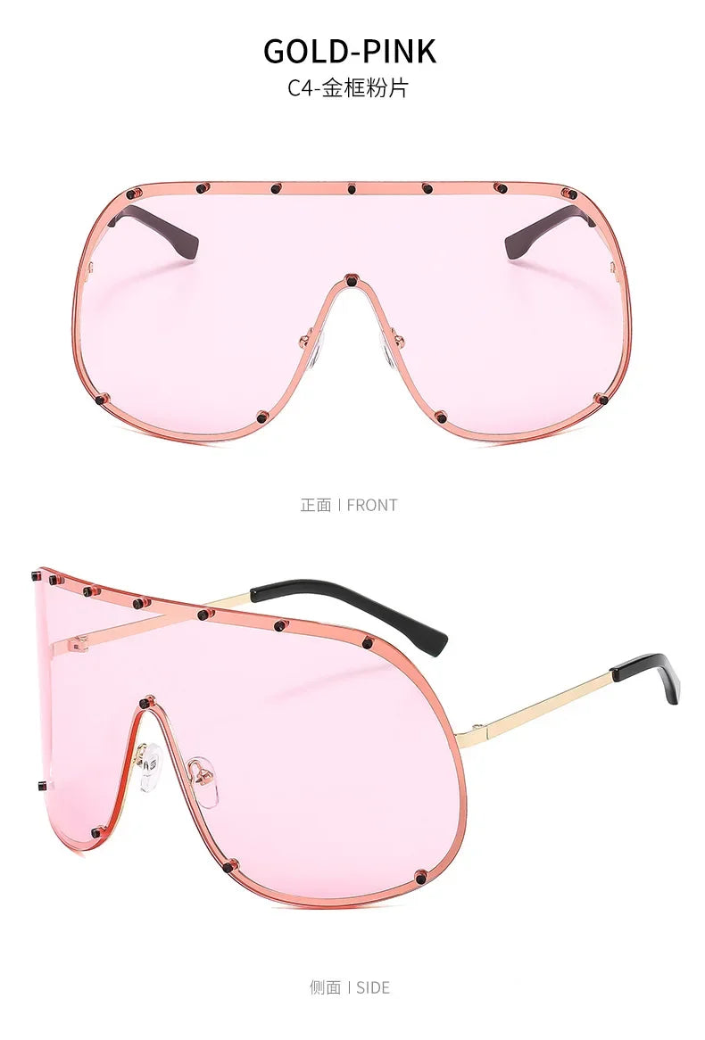 Large Frame Polarized Sunglasses