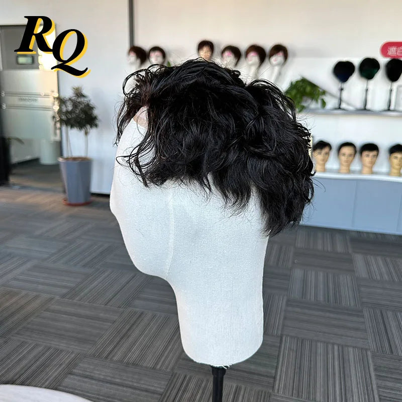 Lightweight Breathable Pre Cut Lace Front Human Hair Wigs For Women